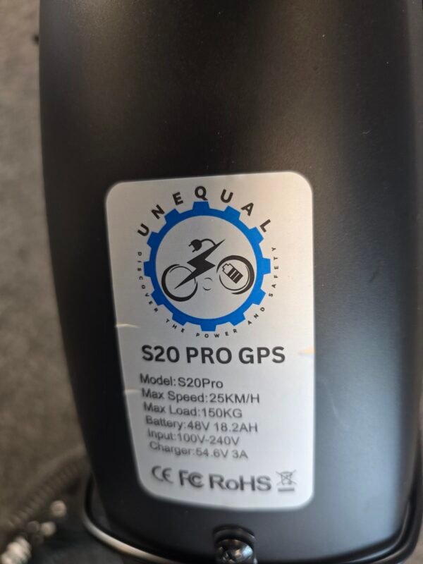 Qmwheel S20 Pro met ingebouwd gps systeem. - Afbeelding 4